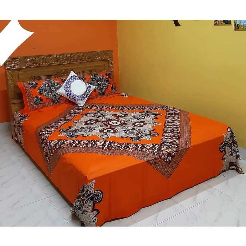 Luxury Panel Cotton Bed Sheet