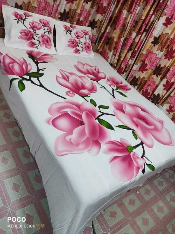 Luxury Panel Cotton Bed Sheet