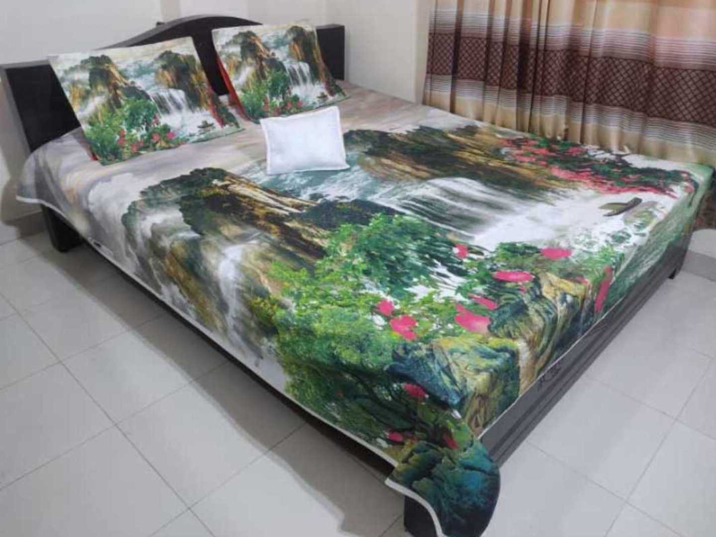 Luxury Panel Cotton Bed Sheet
