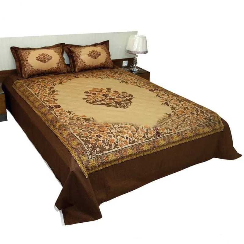 Luxury Panel Cotton Bed Sheet