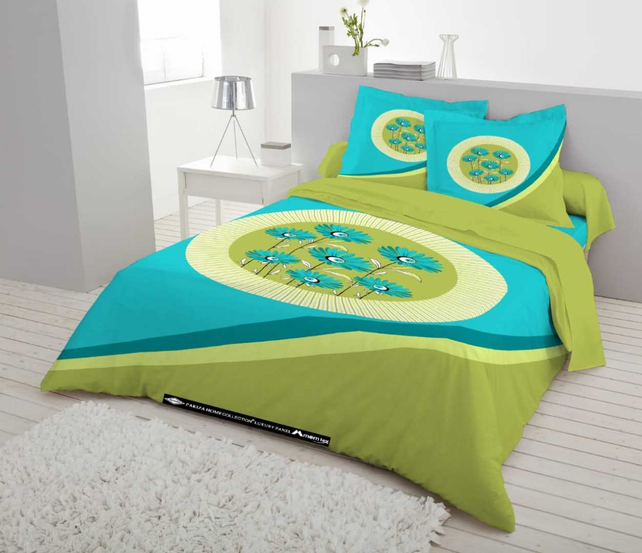 Luxury Panel Cotton Bed Sheet