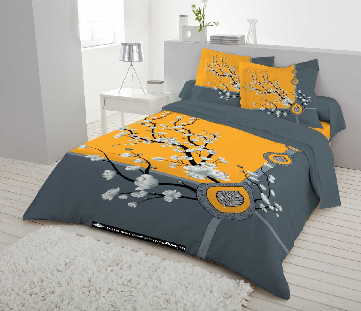 Luxury Panel Cotton Bed Sheet
