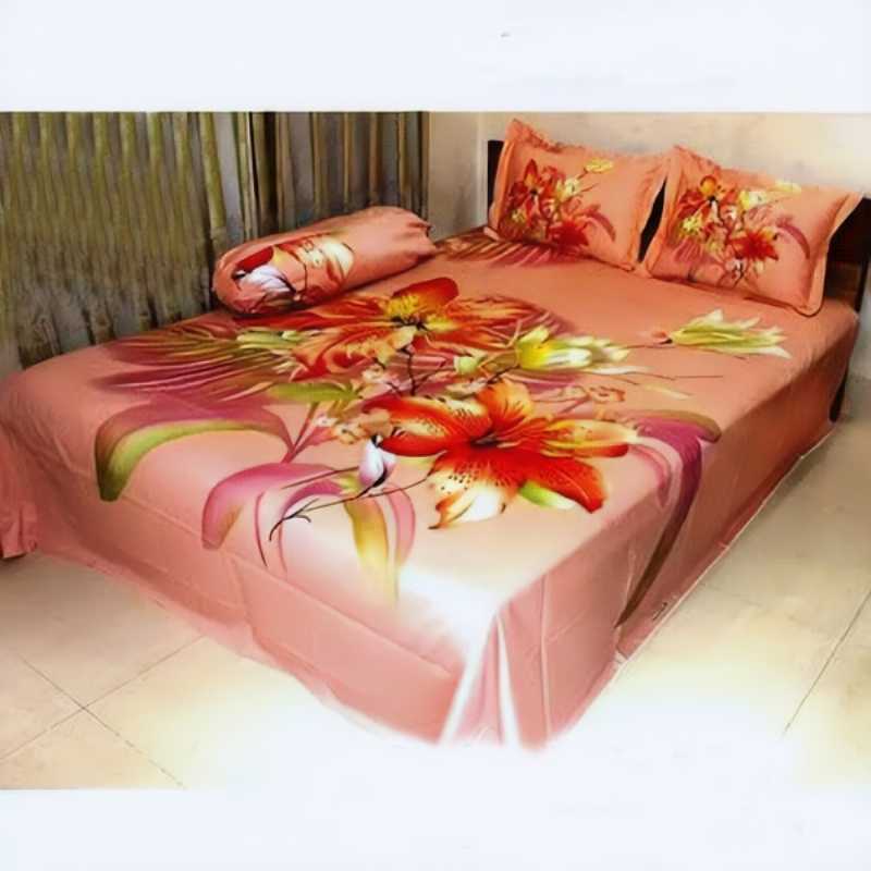 Luxury Panel Cotton Bed Sheet
