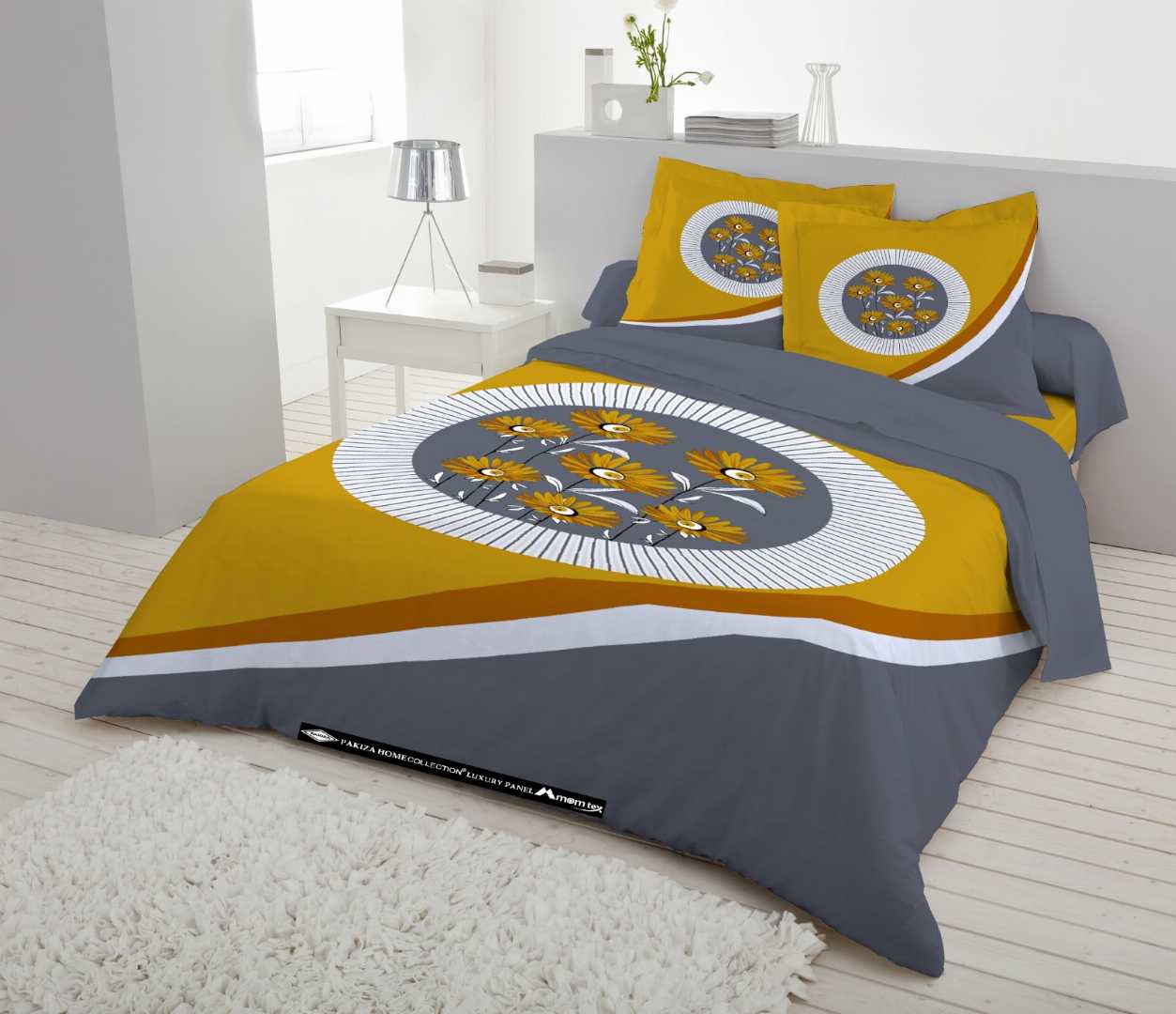 Luxury Panel Cotton Bed Sheet