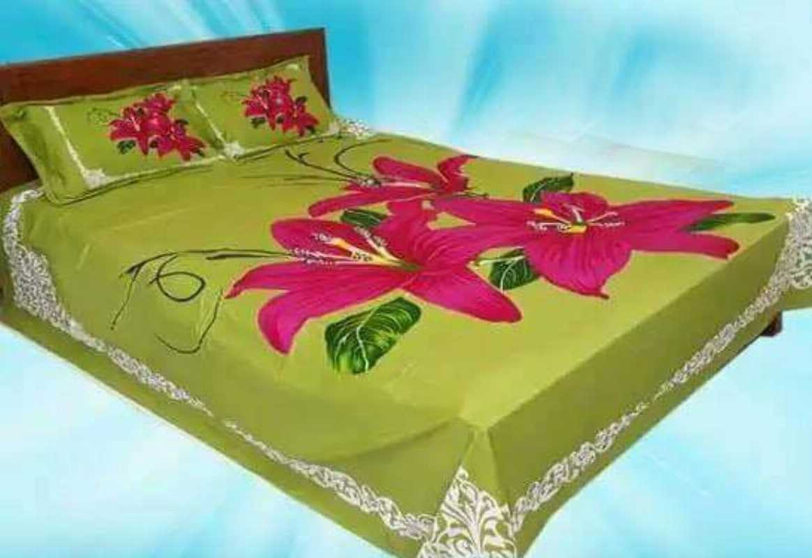 Luxury Panel Cotton Bed Sheet