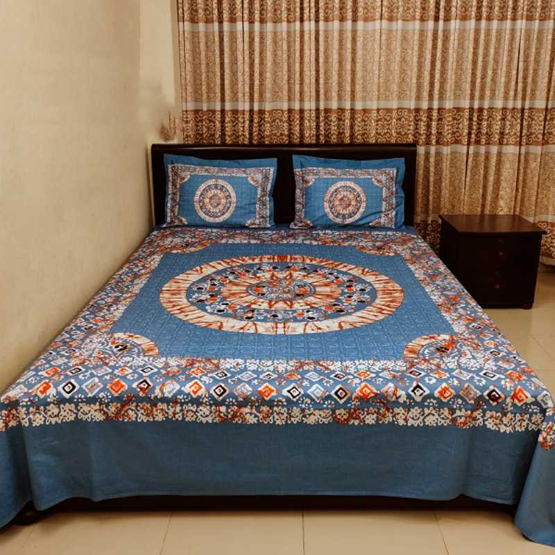 Luxury Panel Cotton Bed Sheet