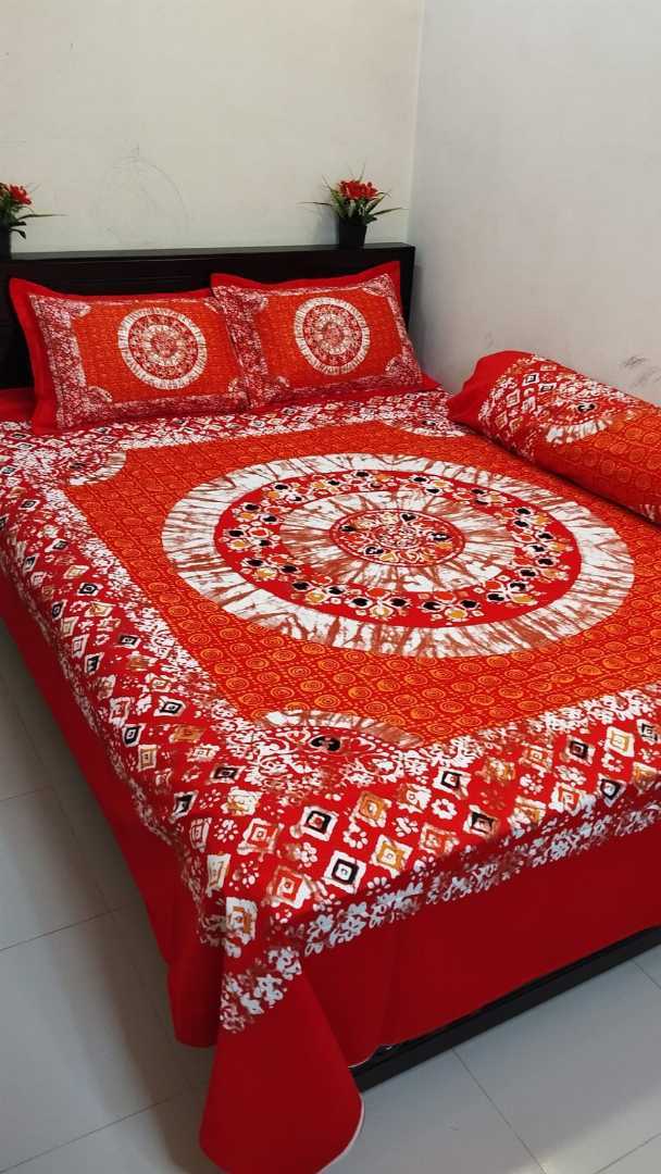 Luxury Panel Cotton Bed Sheet