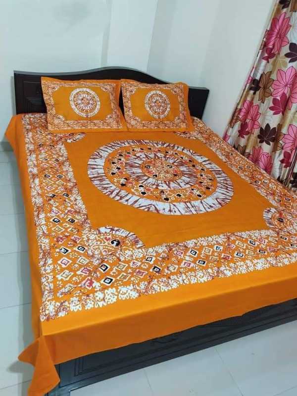 Luxury Panel Cotton Bed Sheet