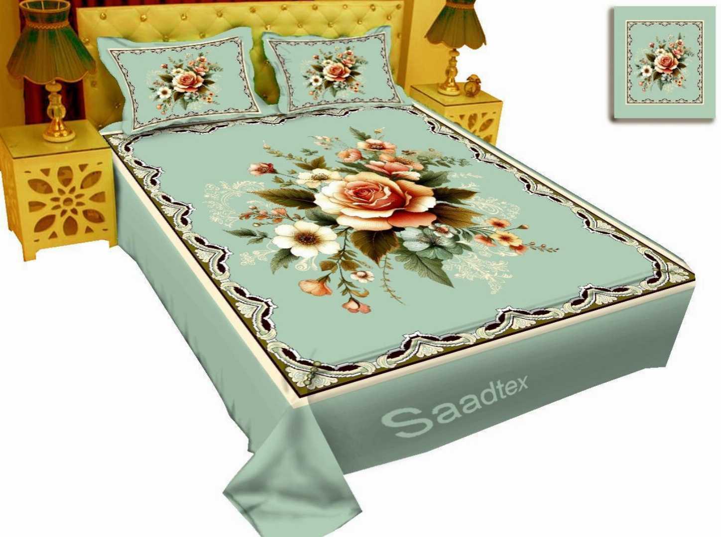 Digital Printed Luxury Yeamin Home tex